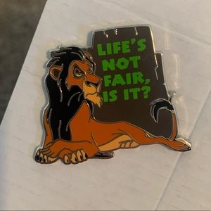 Disney The Lion King Scar pin- LE 1,200